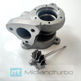 HYBRID 5304-970-0023 AUDI SEAT 1.8L TURBINE HOUSING UPGRADE WITH TURBINE WHEEL